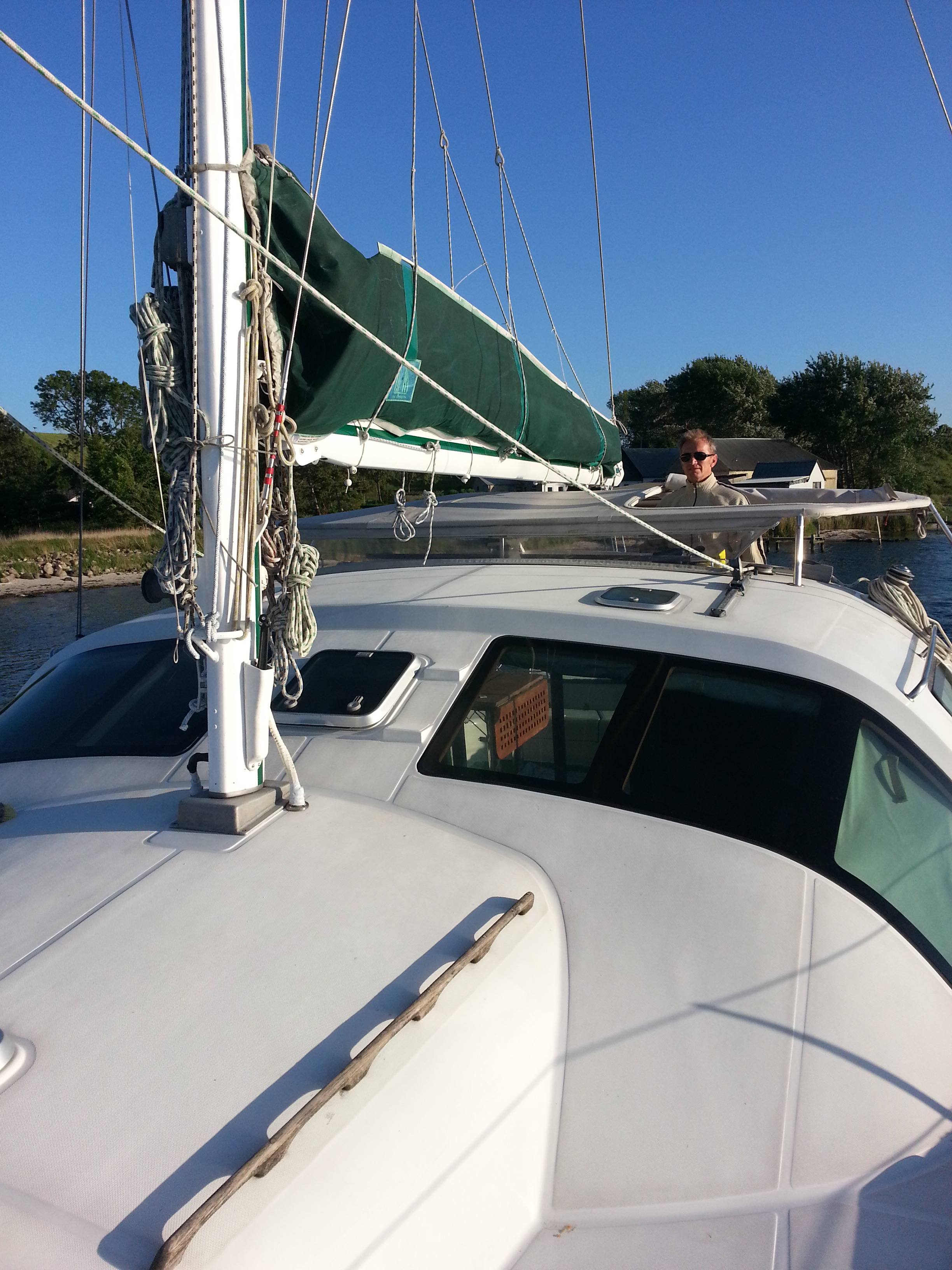 Gunnar auf Chefplatz