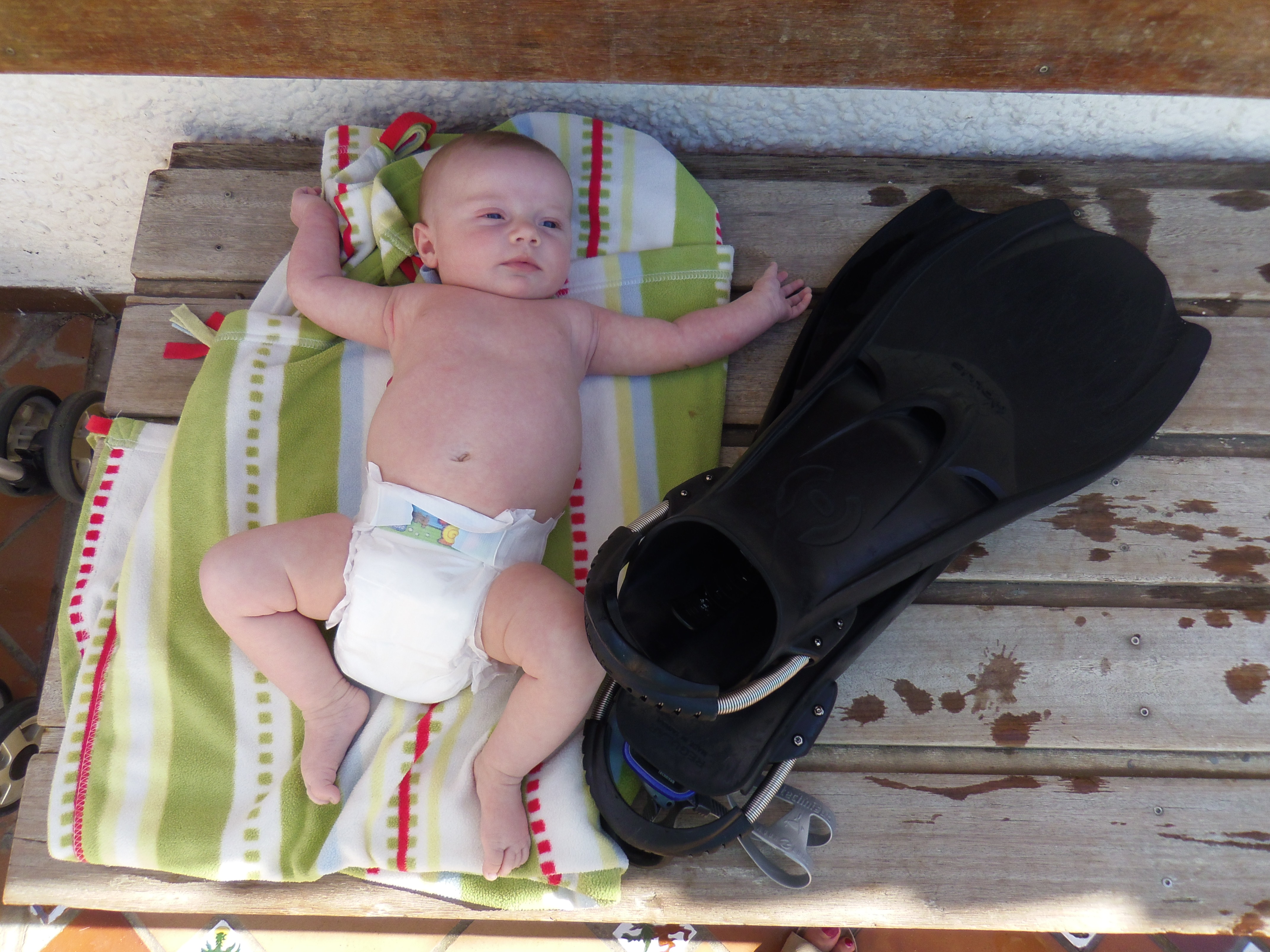 und hat sich schonaml im Robinson Jandia in der Tauchschule angemeldet, wo Gunnar seinen Tauchschein gemacht hat...