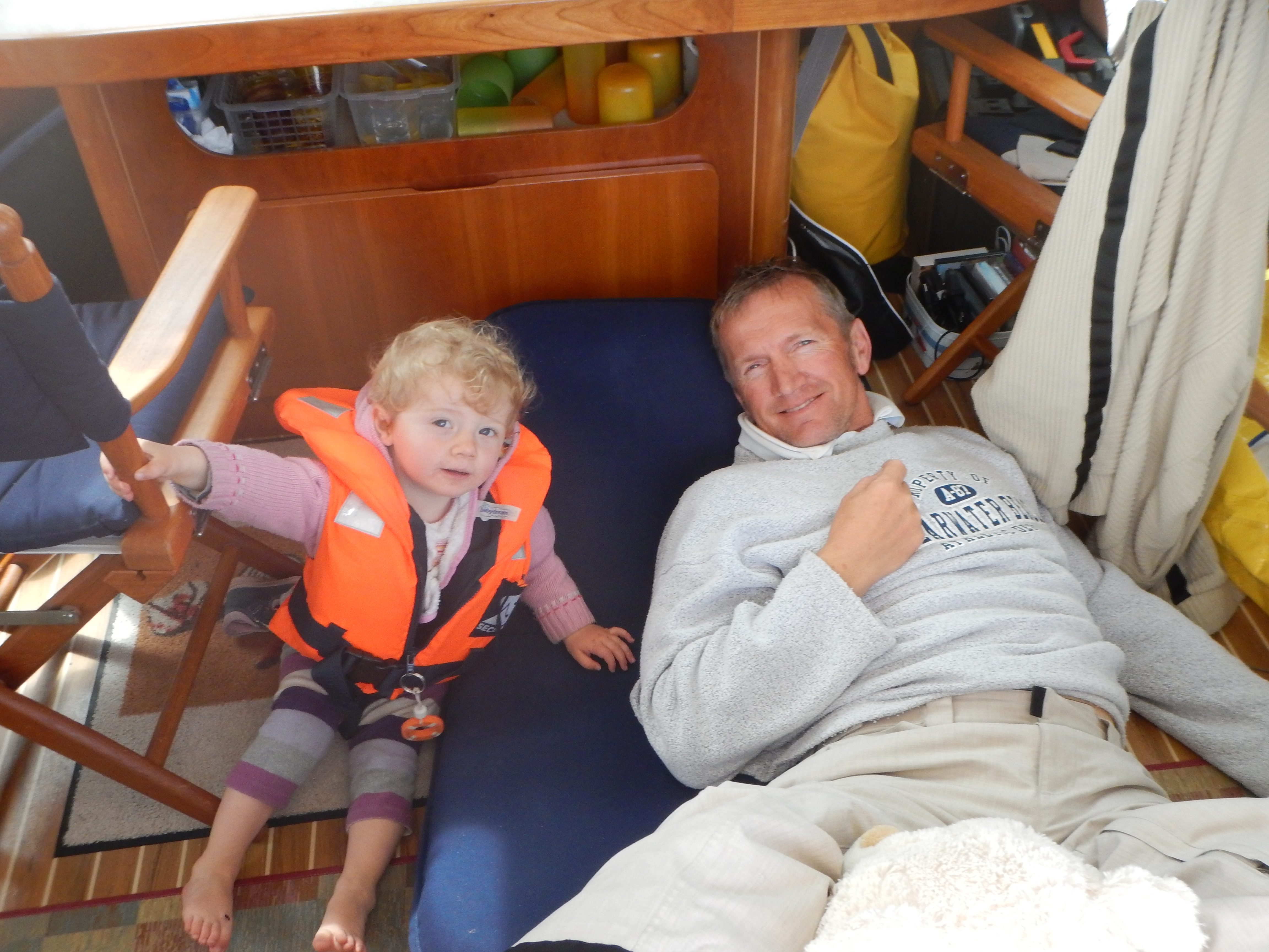 Zwei müde Krieger nach dem Kampf......